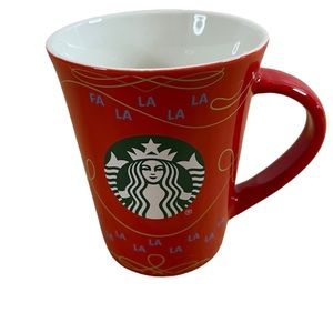 Starbucks 'Fa La La La La' Holiday Red Christmas 2020 Mug